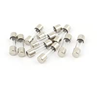 sourcingmap® 10pcs 250V 3-15A Rápido fusibles de vidrio soplado Tubos 5mm x 20mm